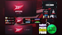 design a professional twitch overlay stream package and more