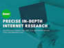 research internet, web scraping data mining leads and market
