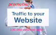 send minimum 100 000 visits on your website per week