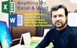 do any job using data entry, excel, word, google docs and much more