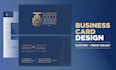 design a professional business card and complete stationery set