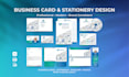 design professional business card and stationery