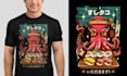 clone or replicate any design or tshirt to vector