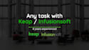 do any type task inside keap, infusionsoft