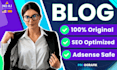 write your blog or website articles in spanish or english