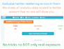 do Social Media Marketing campaign with my 305k twitter followers