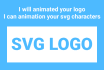 make animated logo for your website