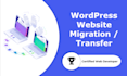 migrate, transfer wordpress website within 24 hours