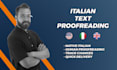 proofread your italian text