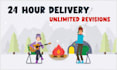 create a 2d animated explainer video within 24 hours