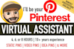 be your pinterest account manager and pin designer
