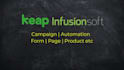 create campaign, automation, landing page in keap, infusionsoft