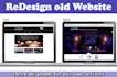 redesign your site to modern responsive look