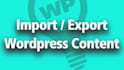 transfer contents from one site to another site