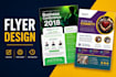 do outstanding business flyer design