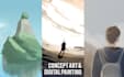 do concept art and digital illustration