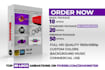 create 10 clean youtube logo intros or outros in 24 hours