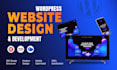 design modern wordpress website for your business