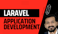 develop laravel web application