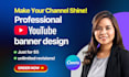 design youtube channel art