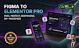 engineer a high performance figma to elementor pro website