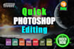 do professional photoshop editing