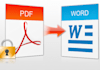 convert pdf to Microsoft Word document
