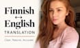 translate english to finnish and finnish to english