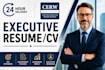 write a powerful executive resume for c suite, vp, director and senior leaders