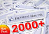 do 2000 likes for your facebook in 1 Day