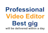 do professional video editing and deliver in less than 48 hours