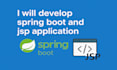 do spring boot and jsp application
