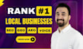 optimize local business for google ai, voice search, aeo and GEO SEO