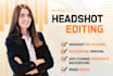 retouch your headshot photo