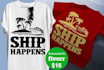 do typography custom t shirt design, creative and graphic, necklace