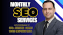 provide monthly SEO services for wordpress and shopify with high da backlinks