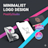 design a minimalist logo and brand identity