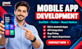 develop mobile apps using swiftui, flutter, or react native