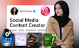 design social media post for instagram post, facebook ad creative