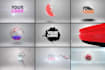 create 5 awesome animated logo video intros