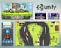 do unity game development, create full game, prototype in unity 2d and 3d