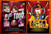 comedy,club,dj and business flyers