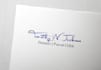 design ARTISTIC Signature Script Logo