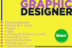 design unique poster, card, flyer, banner,
