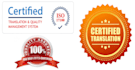 provide certified translation service