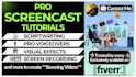 produce 4k screencast video for website, app, or software