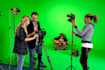 remove green screen and replace background in video or photo