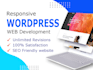 design and develop a wordpress website
