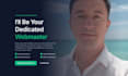 be your joomla or wordpress webmaster remote website manager