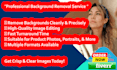 professionally remove backgrounds from your images